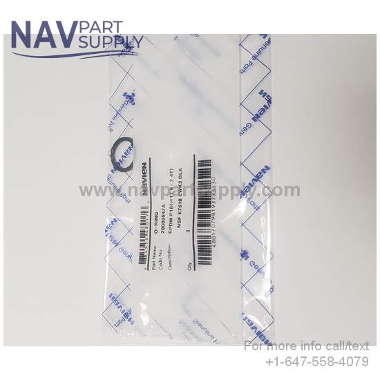 20006947A Bh2422018A Navien O-Ring;Epdm,P18,70,Bk,Nsf,Ewk270