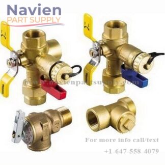 Navien 30009323A Easy Valve Kit For Cc, Cr, Nr, Np NPE, Series Water Heaters, 3/4 In. Npt Replaced By GXXX002139